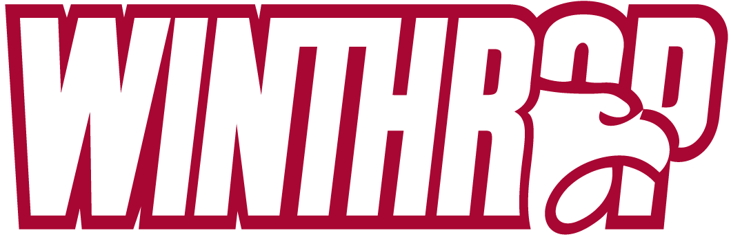 Winthrop Eagles 1995-Pres Wordmark Logo v2 iron on transfers for fabric